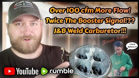 Massive Win! | J&B Weld Carburetor Flow Bench Testing | Holley Carburetor Mods | Project XMC Carb