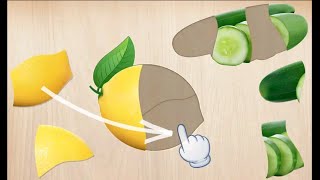 PERMAINAN BELAJAR ANAK-ANAK MENGENAL NAMA BUAH-BUAHAN DAN MENYUSUN PUZZLE BUAH | IMAN GAMES screenshot 4