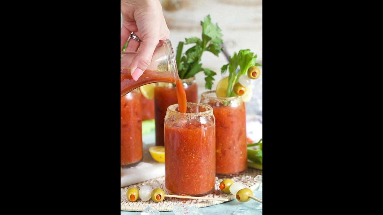 The BEST Bloody Mary Mix Recipe // Video - The Suburban Soapbox