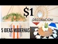 💰Ideas ECONOMICAS Para Decorar tu Cuarto⎜Como Decorar Estilo BOHO Moderno⎜ DIY’S Por $1 Dollar Tree
