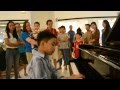 Karl Estoesta Basang Basa Sa Ulan AEGIS In Piano Eastwood Mall July 13 2014