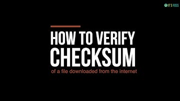 How to Verify Checksum in Linux [GUI and Command Line]
