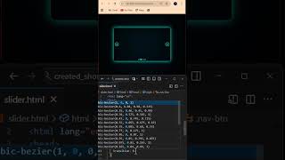✨ Build a Modern Image Slider in 30 Seconds! #shortsfeed  #html #css #javascript