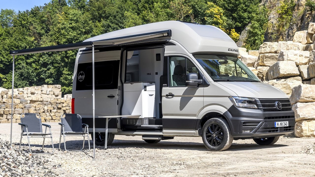 New 2026 Volkswagen Grand California Dune - Best Spacious & Practical Camper Van Interior & Exterior
