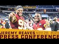 Press Conference: Jeremy Reaves | November 26, 2020