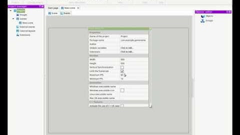 GDevelop Tutorial - Setting FPS