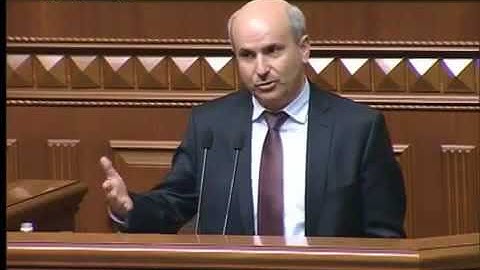 Taras Kytsmey, Co-Founder and Director of SoftServe, at the Ukrainian Parliament