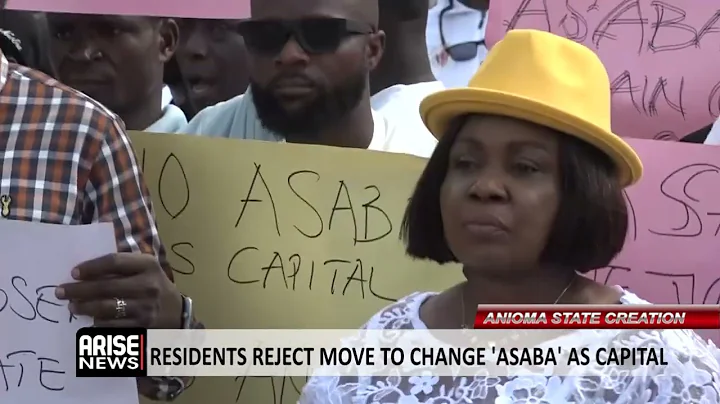 DELTA ANIOMA STATE CREATION/ ASABA REJECTS MOVES TO REMOVE ASABA AS CAPITAL