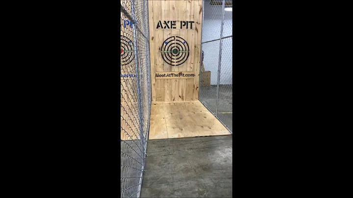 Don Axe Throwing in slow motion