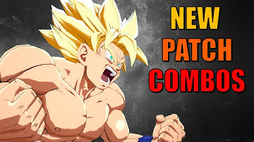 SSJ Goku New Patch Combos(v1.38) - DBFZ