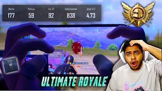 WORLD's TOP 100 KD LEGEND RANK BETTER THAN INDIAN PLAYERS? ULTIMATE ROYALE EM7 PUBG Mobile screenshot 1