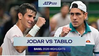 Alejandro Tabilo vs Rafael Jodar Highlights | Basel 2026 Round 1
