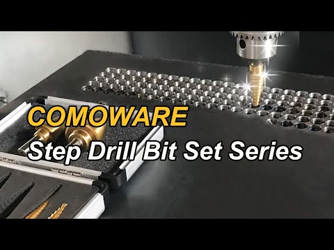 COMOWARE Step Drill Bit Set Series Review