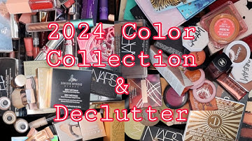 2024 Collection & Declutter Part 1| Foundations, Concealers, Powders, Primers & Brows