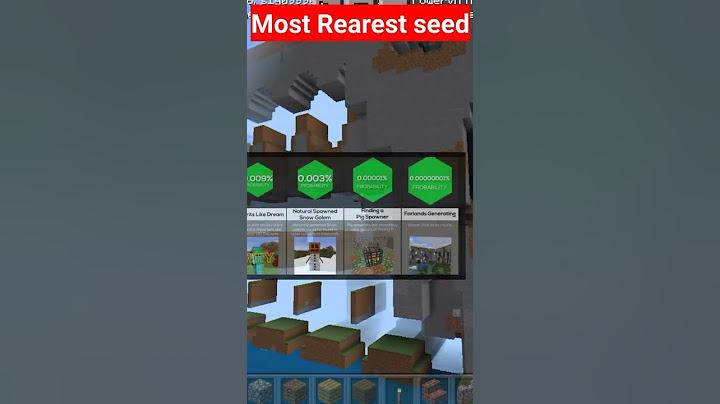 Minecraft Most Rearest Far lands 1.18 Seed 😱0.00000001% spawn propabality| #shorts #seed