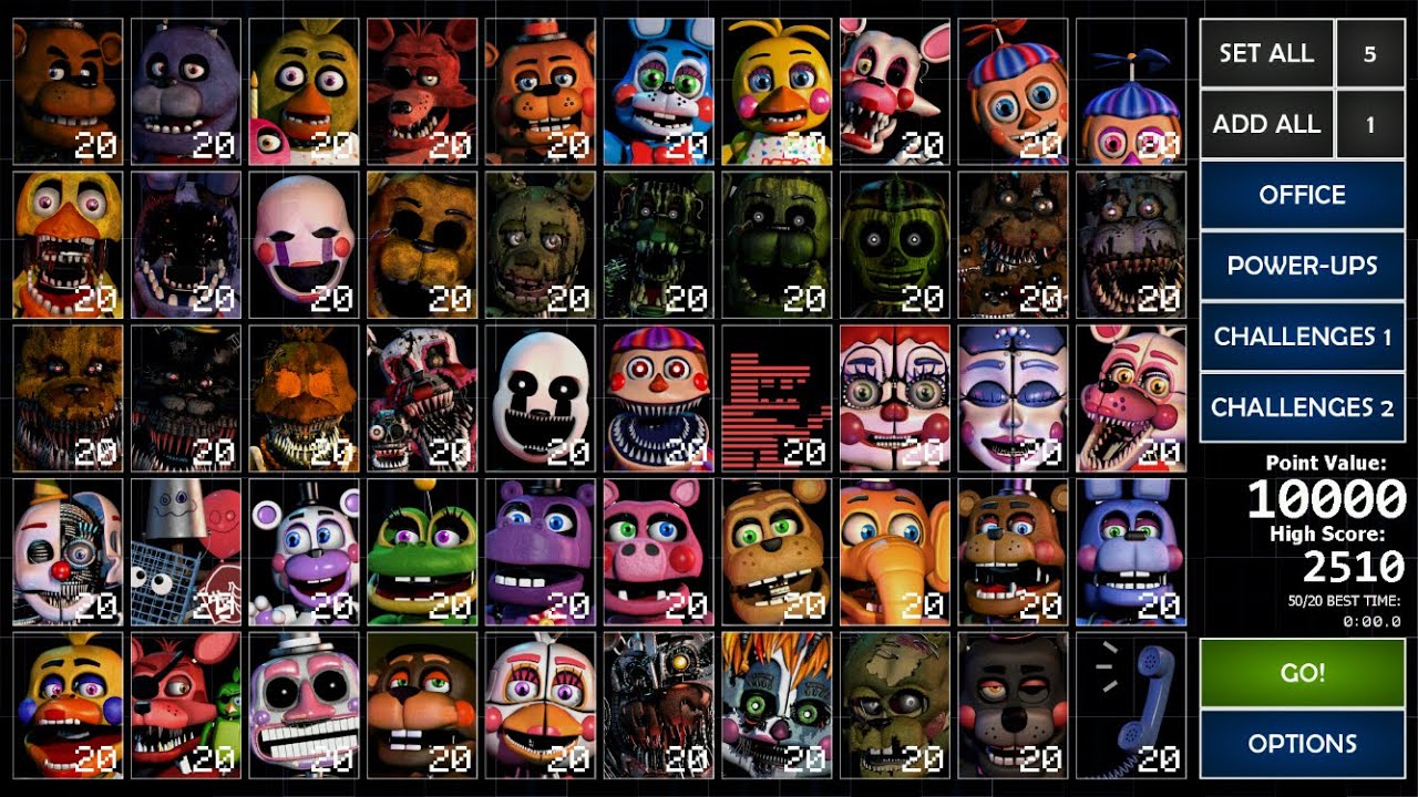 Ultimate Custom Night - Mobile Update 04/14/2023 