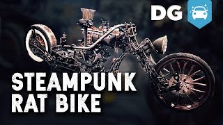 Bagged Steampunk Rat Bike