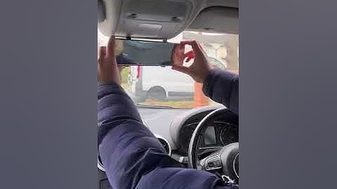 AZDOME REAR VIEW MIRROR DASH CAM