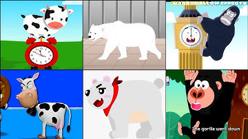 HICKORY DICKORY DOCK  ||  6 CRUSHERS, 3 TYPE