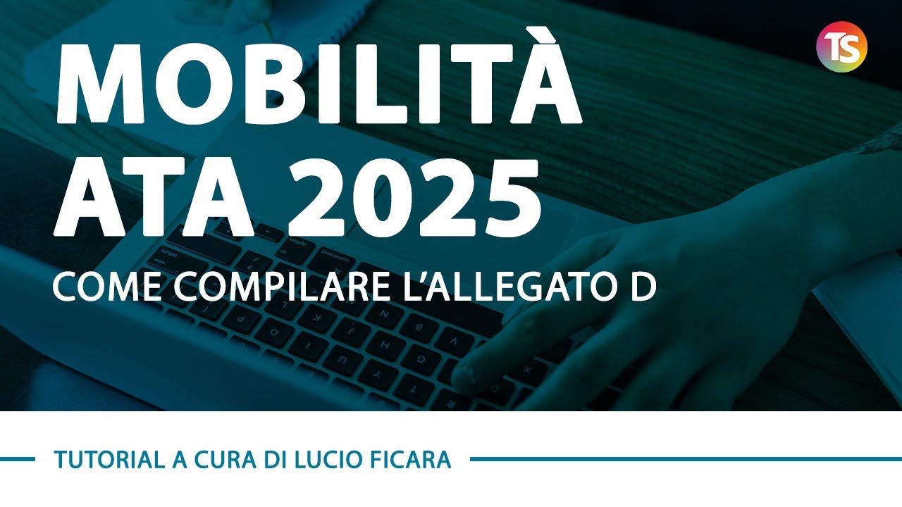 Modulo Allegato R Mobilità ATA 2025: Come compilare l'allegato D - TUTORIAL - YouTube
