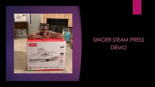 Singer Steam Press Demo
