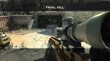 Mw3 Worst Trickshot Ever *My Friend*