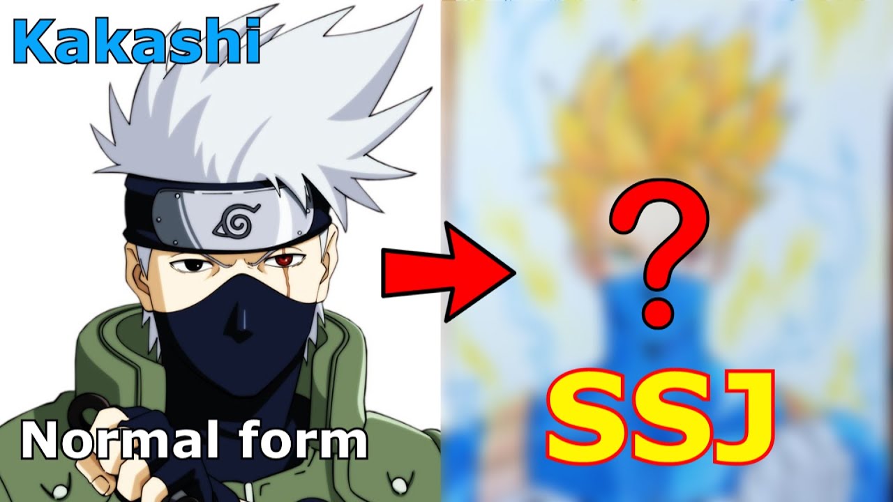 Drawing Kakashi as Super Saiyan Reyzer Arts YouTube