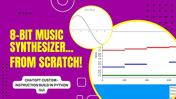 🤓 I Built an 8-Bit Music Synthesizer for my own Retro Music for my YouTube Channel in Python 😃