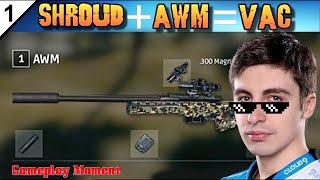 SHROUDS BEST AWM AND SNIPER KILLS PUBG | AWM King of Sniper - Shroud solo FPP | Gameplay Moment