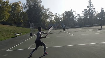 Return the serve and ready for the next shot drill- USPTA Elite pro Viet Tran