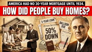 America Had No 30-Year Mortgage Until 1934 — How Did Anyone Buy a House