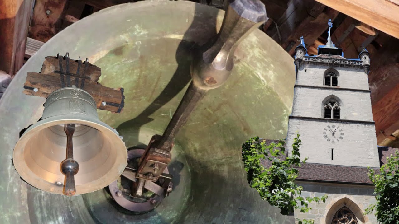 ESTAVAYER - LE - LAC: (CH - FR) Geläute der Collégiale St. Laurent