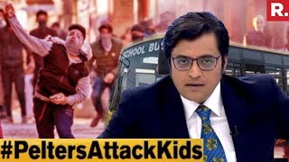 Children Soft Targets For Pelters? | The Debate With Arnab Goswami screenshot 4