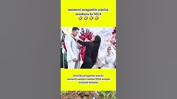pengantin wanita cemburu ke MUA #shorts #trending #viral #fyp