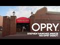 Stephen Sanchez Makes His Way To The Opry!