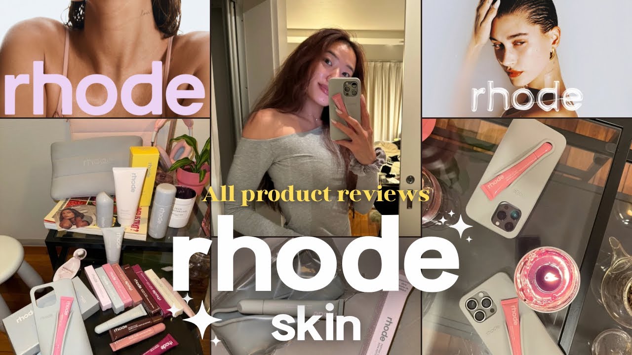 rhode】全商品レビュー💕iPhoneケース.リップグロス.スキンケア