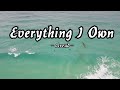 Everything I Own - Bread (4k UHDR 60FPs Dolby Stereo Sound and Video Karaoke Version)