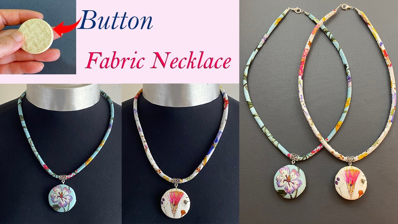 Button Bib Necklace & Earrings Tutorial - PART 2 - The Scrap Shoppe