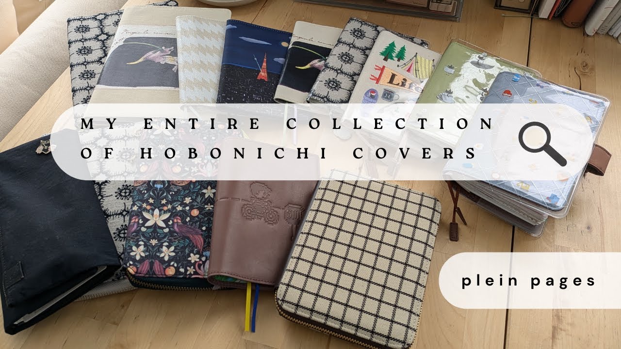 Sharing My Entire Collection of Hobonichi Journal Covers