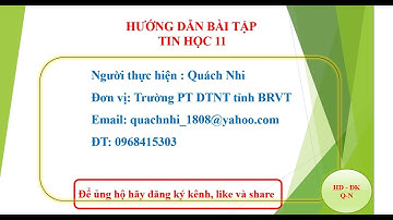 Tin học 11-BT. Chủ đề 3: Cấu trúc tuần tự trong pascal (phần 2)