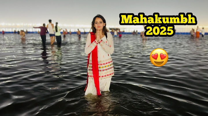 Bindass Kavya Ne Lagai MAHAKUMBH me Dubki & kiya Snan