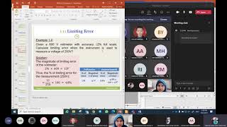 BEKG 1233 Chapter 1 (Part 2) - Accuracy, Precision, Limiting Error and Calibration