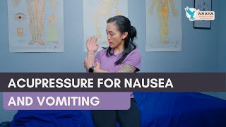 Acupressure for Nausea and Vomiting | with Dr. K