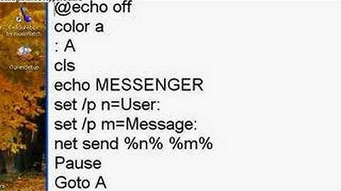 Beginner CMD Hacks: Part 6: The Messenger