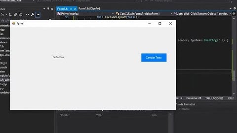 Interfaces Graficas con C++ #1 || Visual C++ || Label y Button|| Messagebox