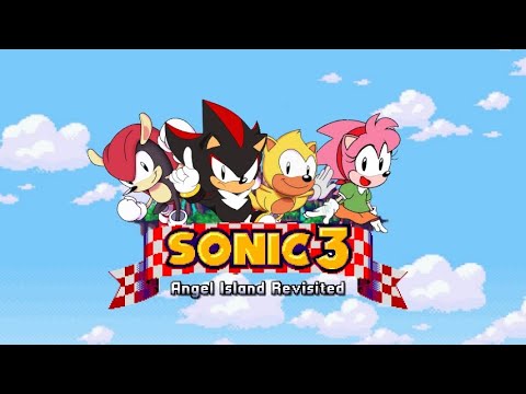 Extra Slot Mighty in Sonic 3 A.I.R (v5.15 Update) ✪ Full Game Playthrough  (1080p/60fps) 