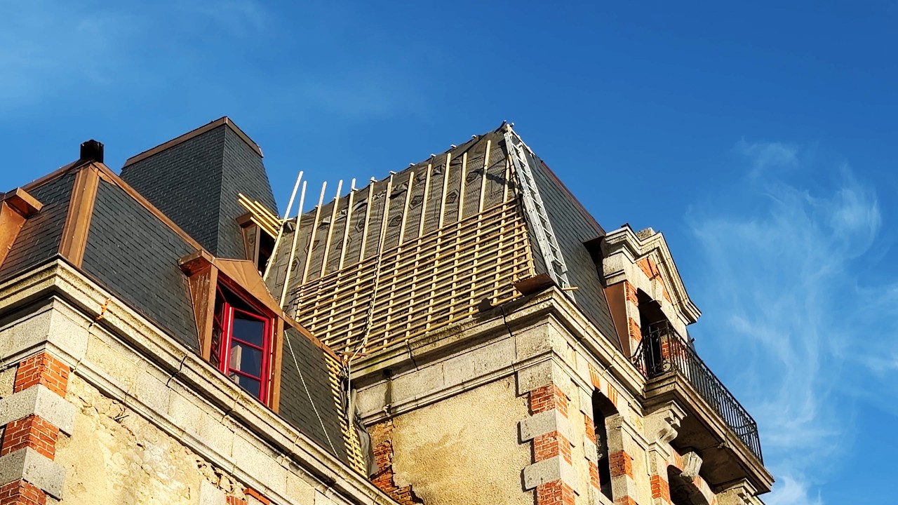 The one when the roof is slippy.