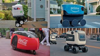 Delivery Robots! (See Amazon and FedEx