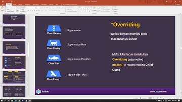 Belajar Polymorphism Pada Pemrograman Java Berorientasi Objek (PBO/OOP) / Part #19
