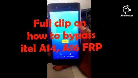Itel A16, A14 frp bypass method without PC with explanation